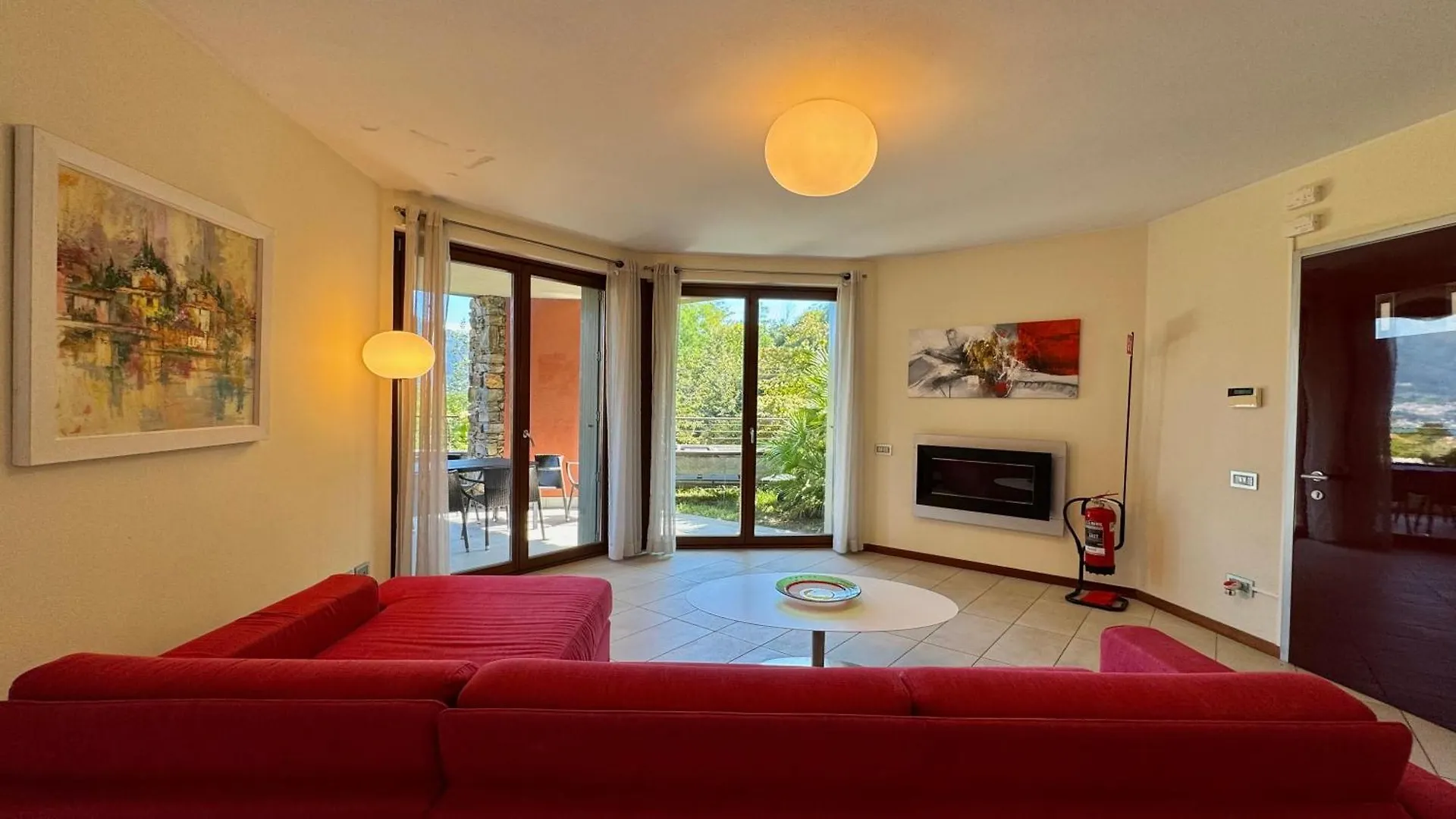 La Perla Di Sonenga - Giardino Apartman Menaggio 0*,