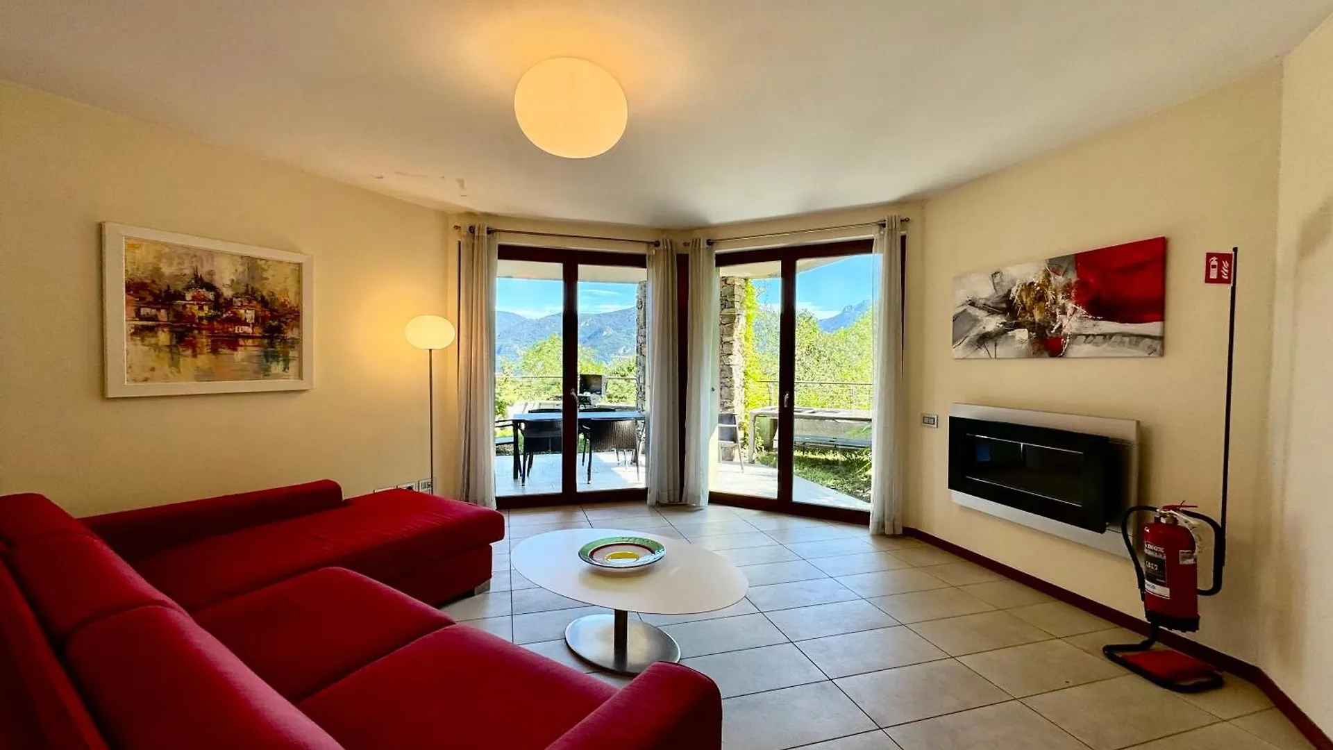 La Perla Di Sonenga - Giardino Apartman Menaggio Olaszország